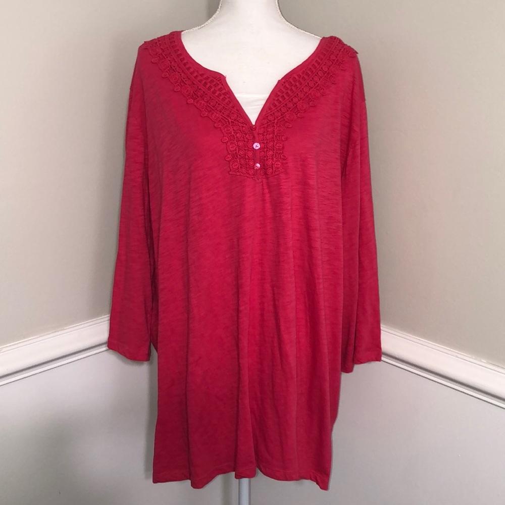 Catherine’s Pink Short Sleeved Top